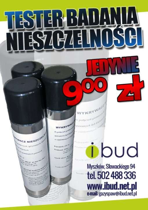 Tester badania nieszczelności