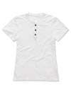 T-SHIRT DAMSKI - SST9530 WHI - OCHRONA CIAŁA