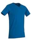 T-SHIRT MĘSKI V-NECK - SST9610 KIB - OCHRONA CIAŁA