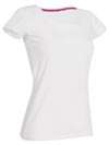 T-SHIRT DAMSKI - SST9700 WHI - OCHRONA CIAŁA
