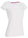 T-SHIRT DAMSKI - SST9700 WHI - OCHRONA CIAŁA